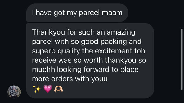 Instagram customer review