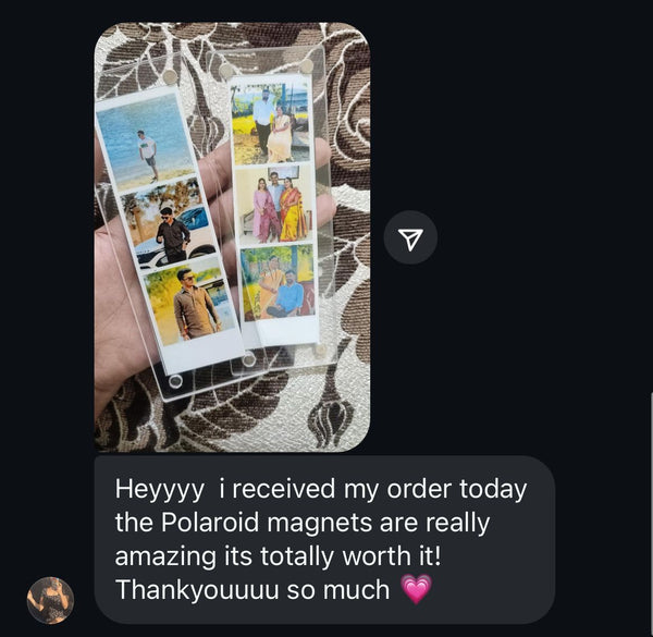 Instagram customer review
