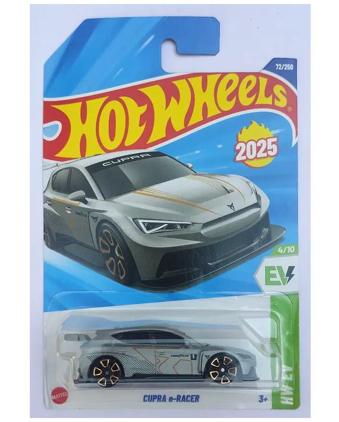 HOT WHEELS HW EV 4/10 CUPRA E-RACER TOY CAR