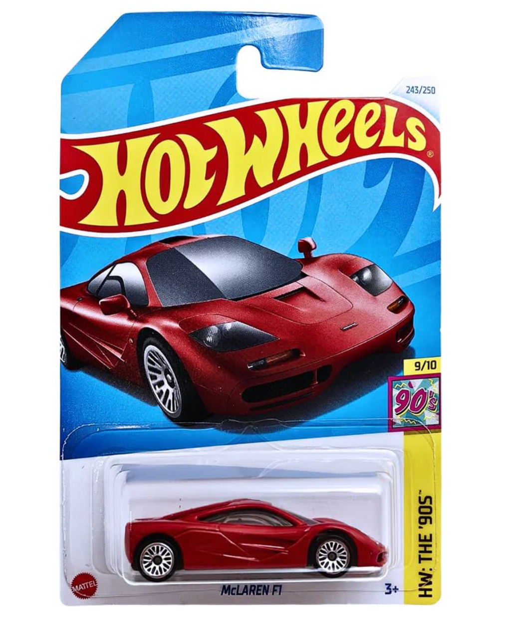 Hot Wheels 1:64 Scale McLaren F1 HW The 90S