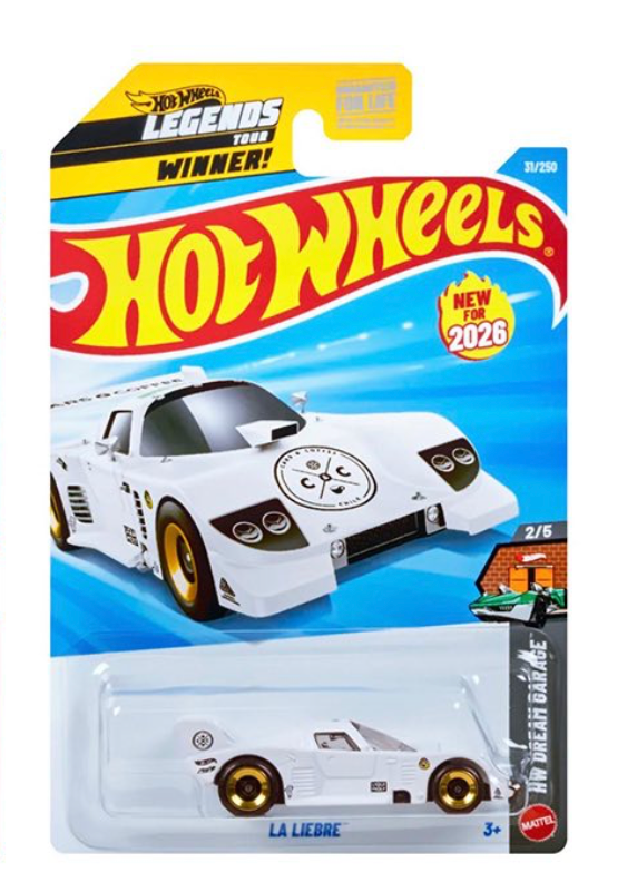 Hot Wheels La Liebre - HW H Case 2026 - 1:64 Diecast Model India - Artistic Affairs