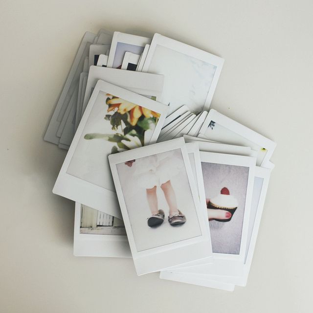 Customised Polaroids (White)