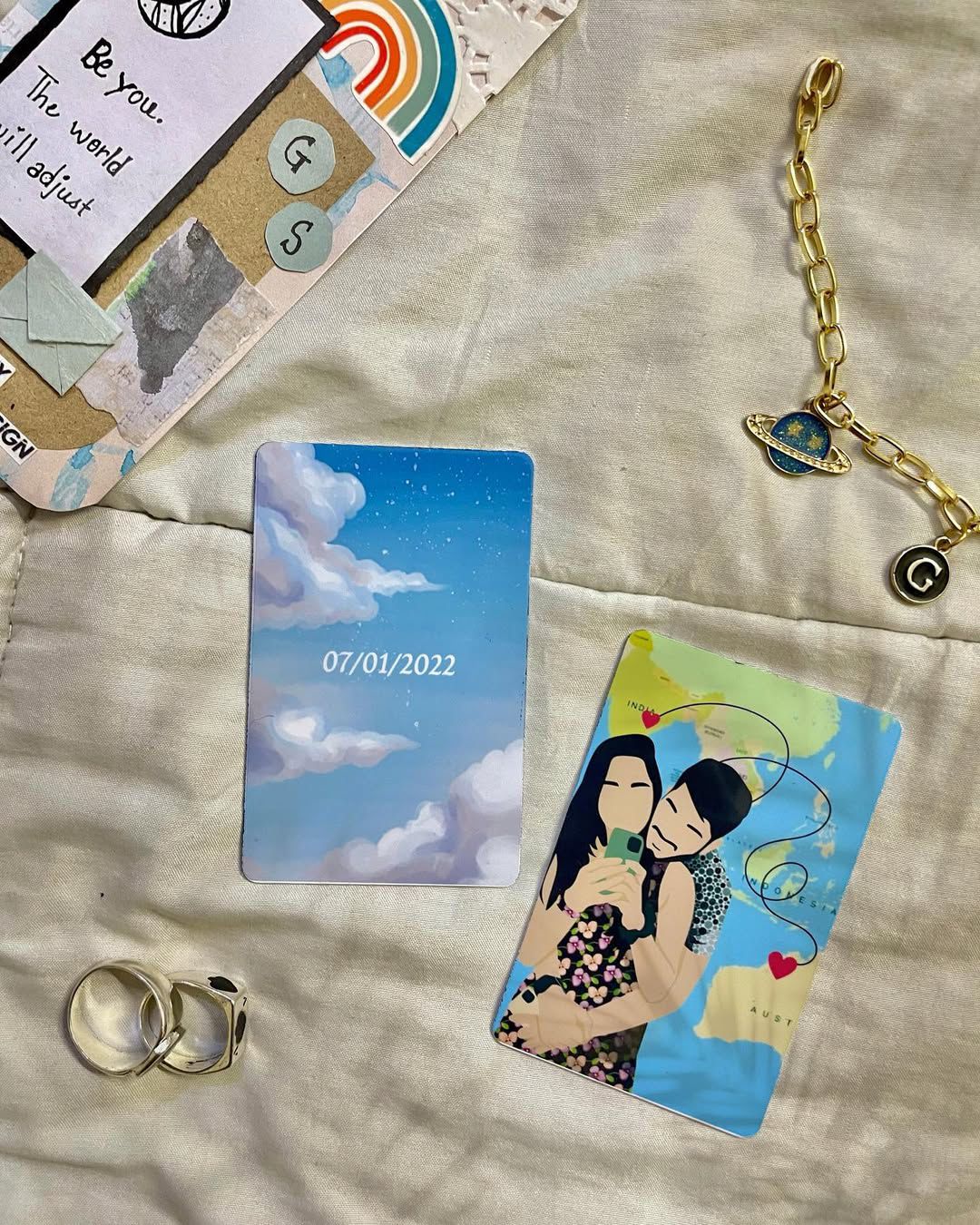 Distance walletcard
