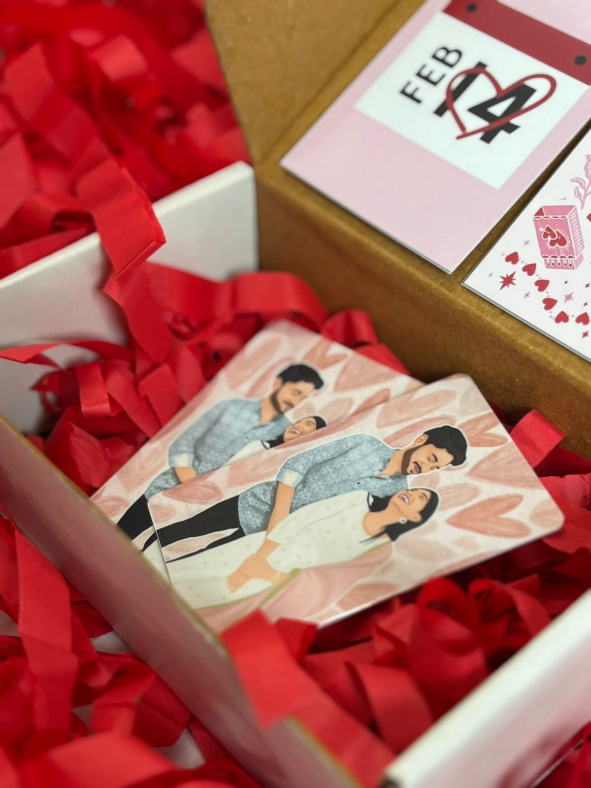 Couple walletcard