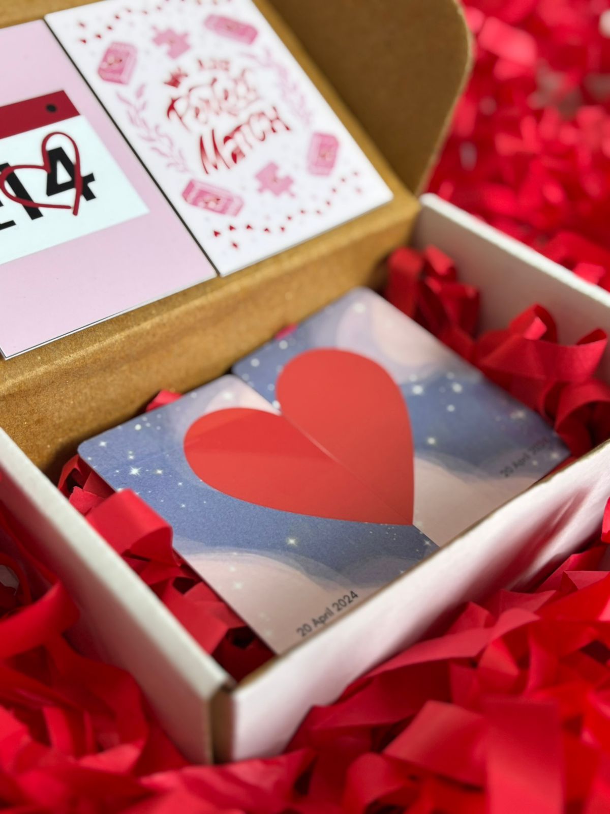 Couple walletcard