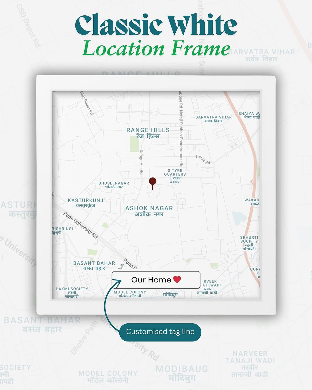 Location frame