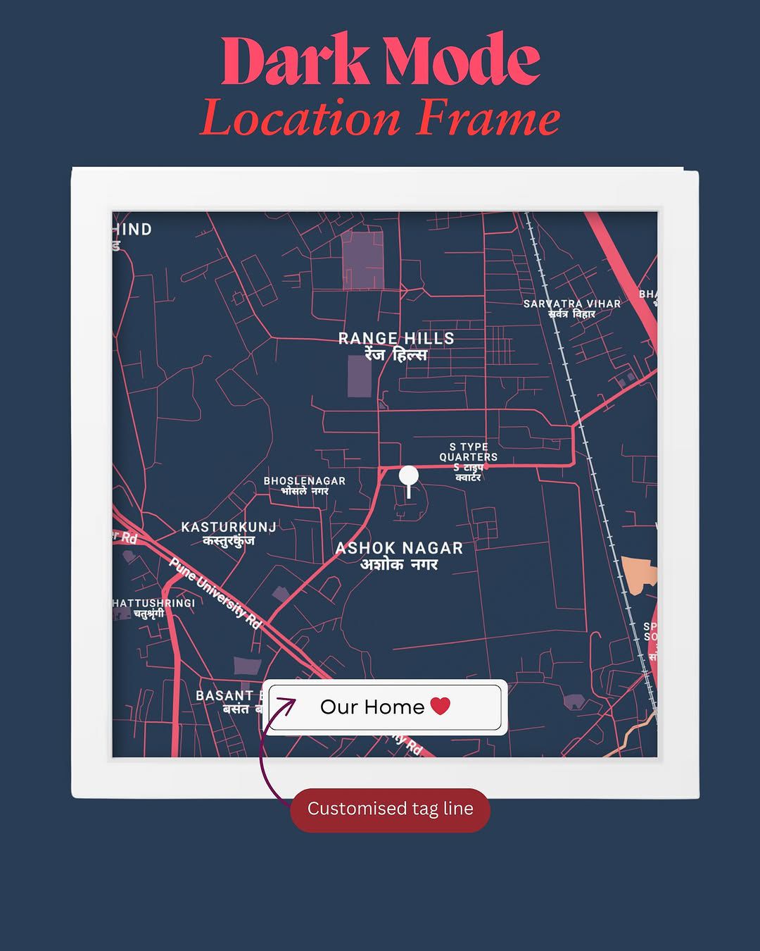 Location frame
