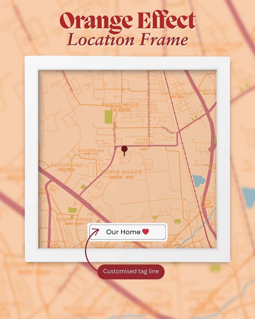 Location frame