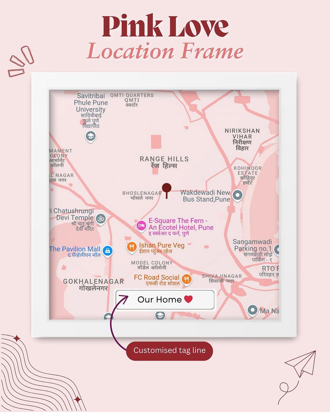 Location frame