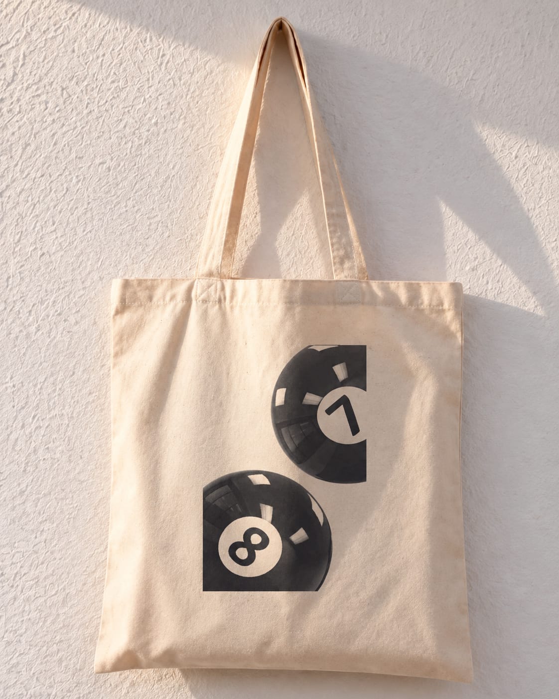 Lucky 8 Ball Pool Billiards Game Tote Bag