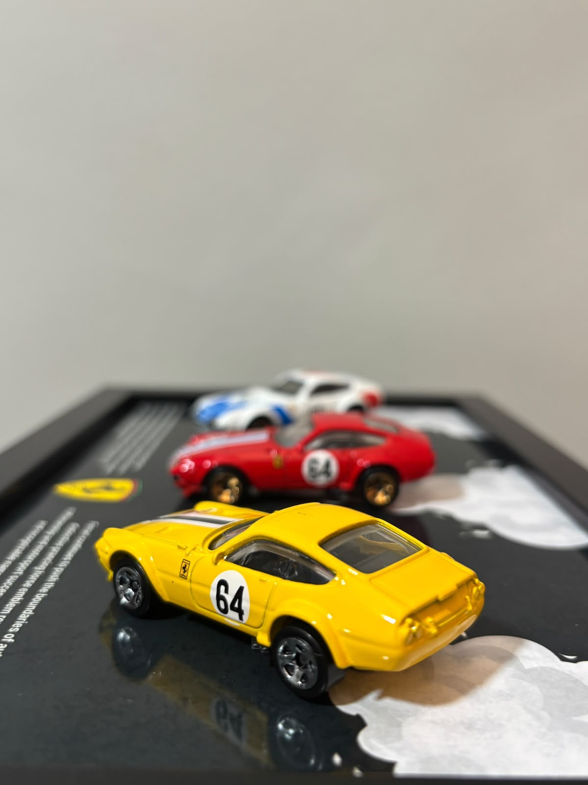 Ferrari Racing Triple Drive 3D Car Frame