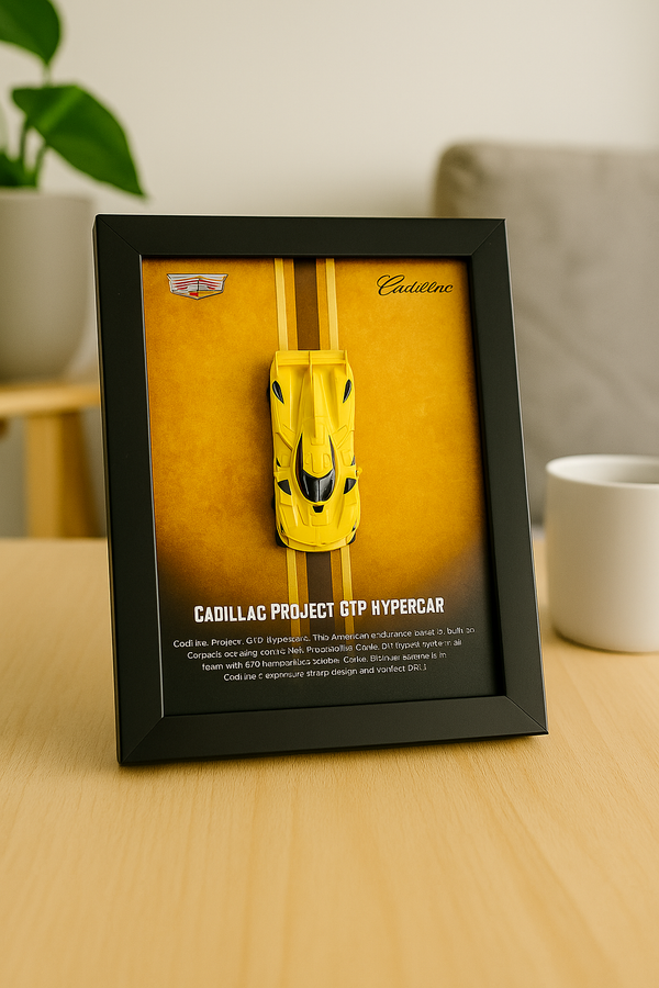 Cadillac Project GTP Hypercar 3d Hotwheels Car Frame