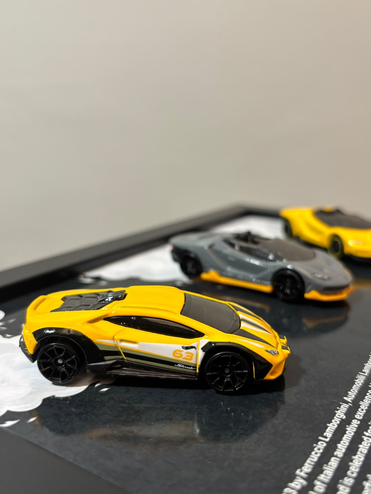 Lamborghini Triple Drive 3D Car Frame
