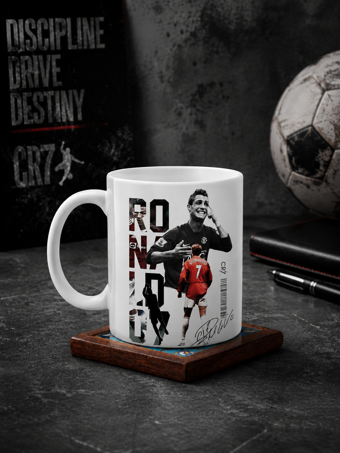 Cristiano Ronaldo CR7 Portugal Football Mug