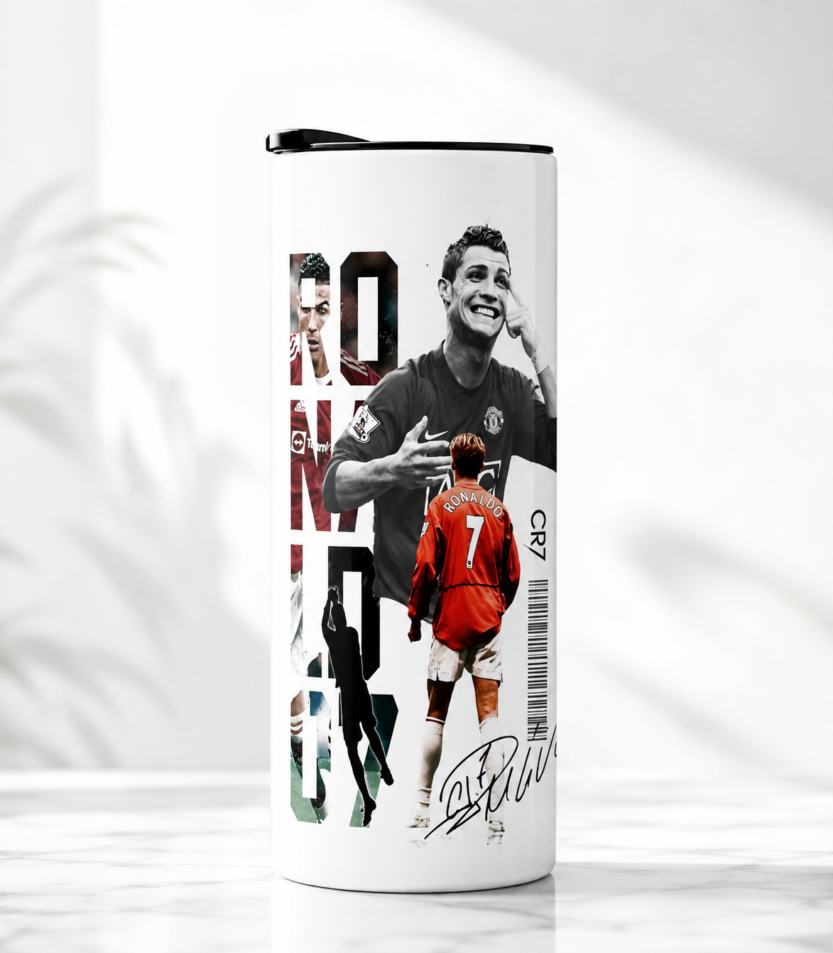 Cristiano Ronaldo Manchester United Legacy Football Tumbler
