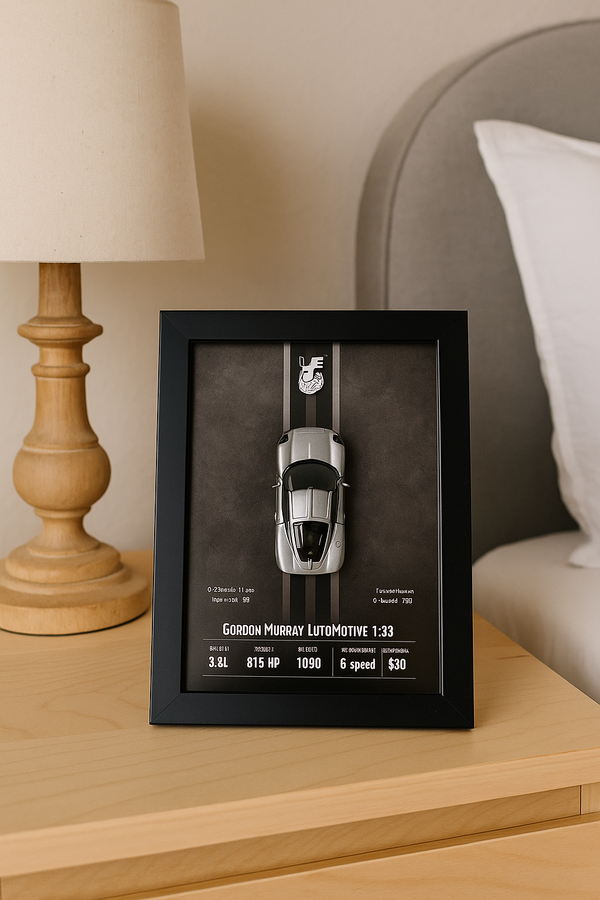 Gordon Murray T.33 3d Hotwheels Car Frame