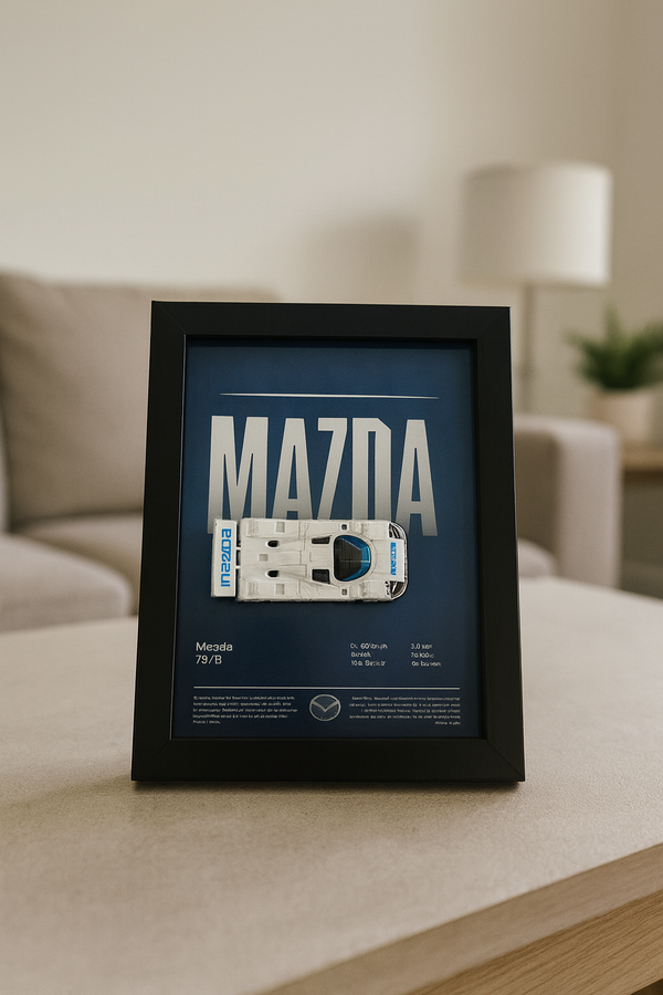 C4982 Mazdaa 7878 3d Hotwheels Car Frame