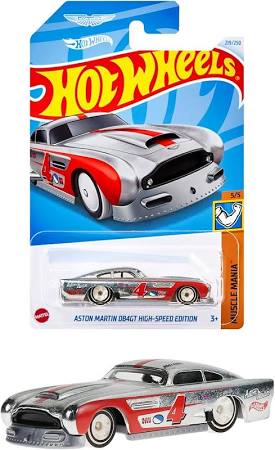 Hot Wheels Aston Martin DB4GT High Speed Edition - Mattel (grey)