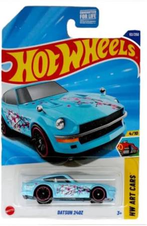 Hot Wheels Datsun 240Z Car (blue)