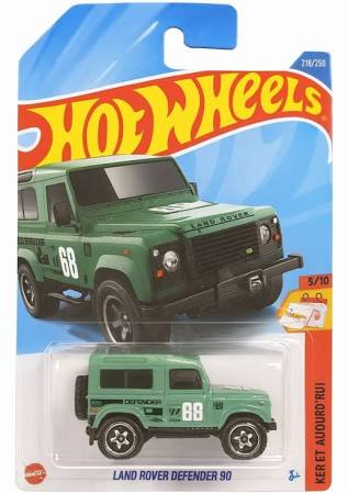 Hot Wheels P & Q case Landrover Defender 90 Die Cast Toy Car 2025