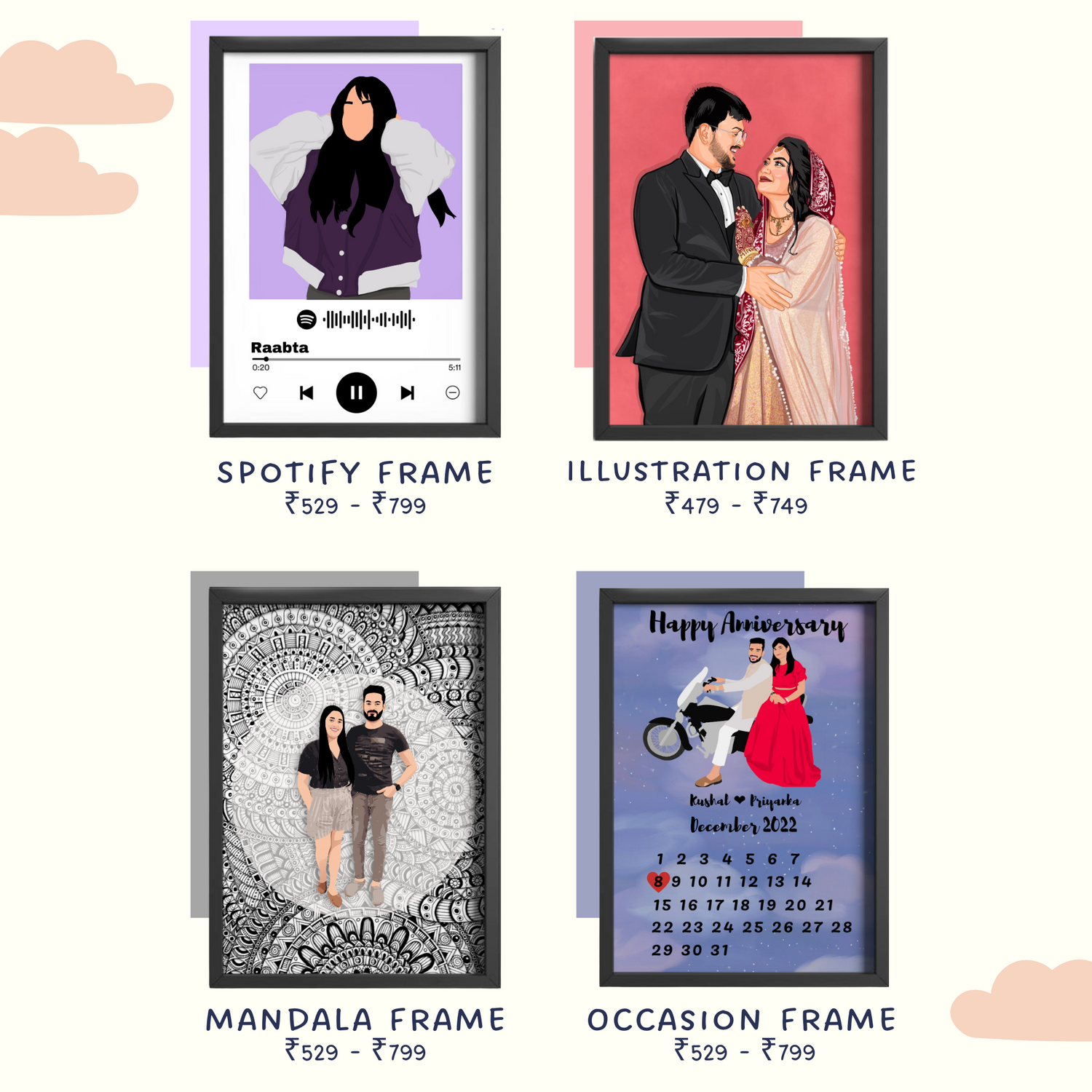 Customised Frames