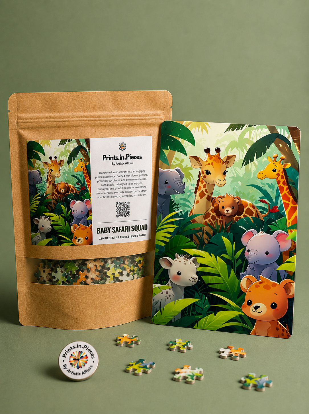Baby Safari Squad Puzzle