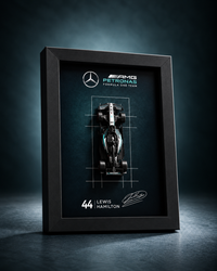 Mercedes F1 Hamilton Hotwheels Car Frame | Formula 1 3d Car Frame