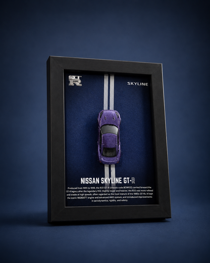 Nissan Skyline GT-R 3D Detachable Car Frame