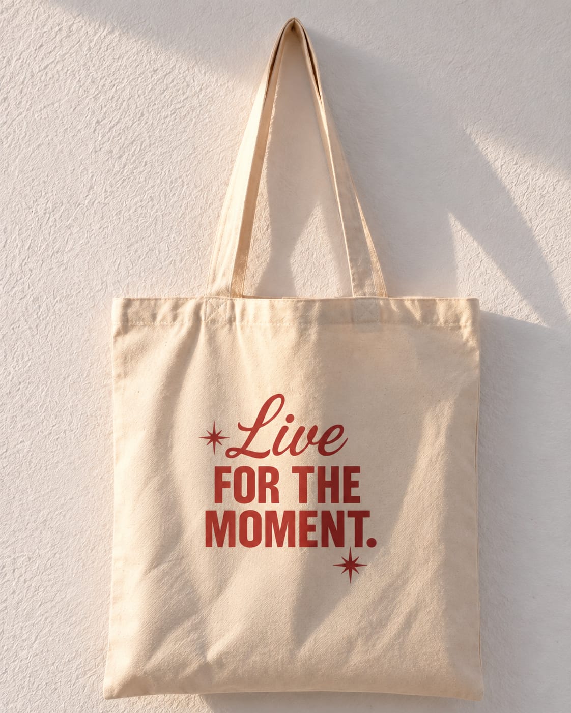Live For The Moment Tote Bag