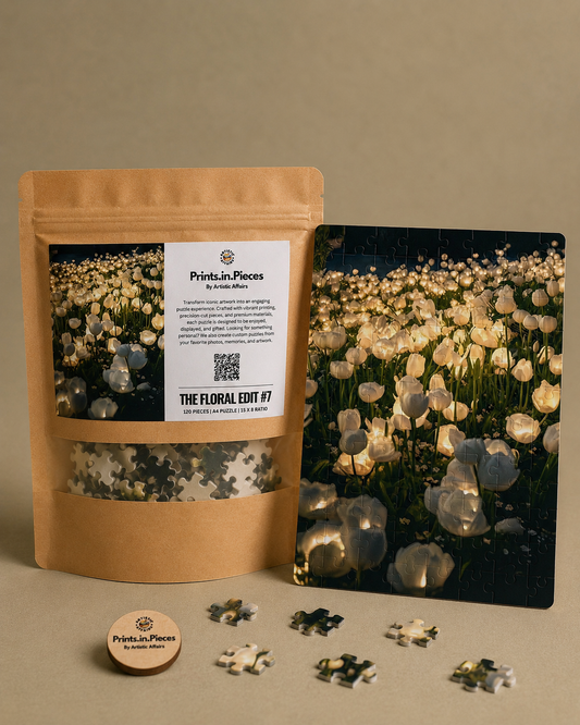 The Floral Edit #7 | 120 Piece A4 Floral Jigsaw