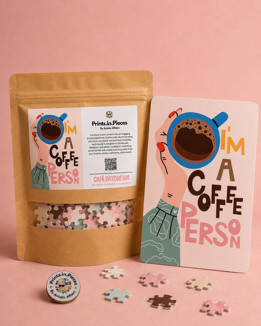 Coffee Daydream Puzzle | 120 Piece A4 Coffee Jigsaw