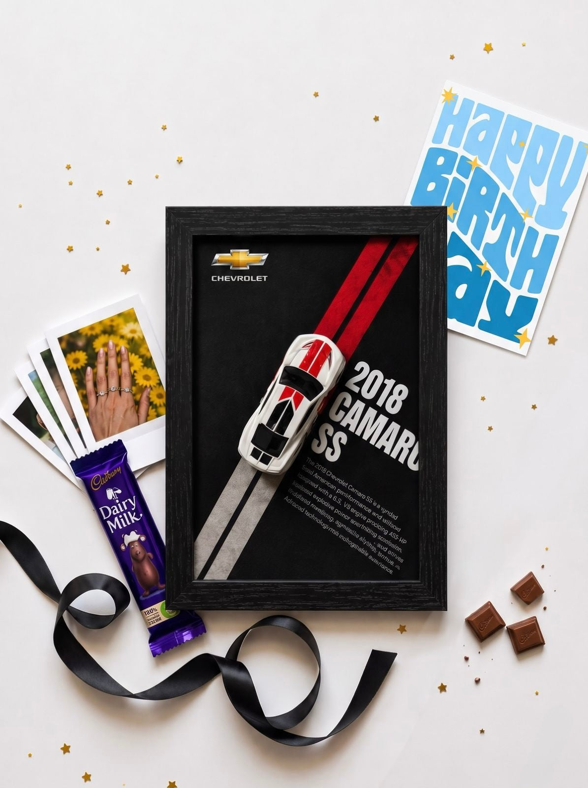 2018 Chevrolet Camaro SS Birthday Frame Hamper