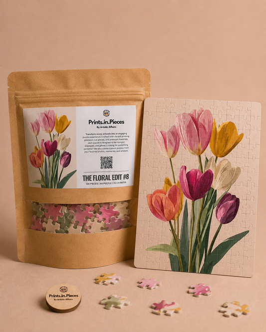 The Floral Edit #8 | 120 Piece A4 Floral Jigsaw