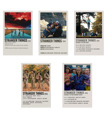 Stranger Things Polaroid Collection - Netflix Fan Set