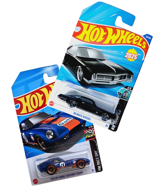 Hotwheels Combo : Shelby Coupe 'Daytona' Coupe + 66 Buick Riviera