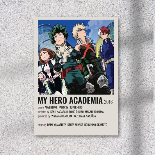 MY HERO ACADEMIA POSTER