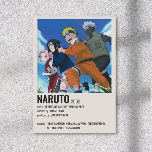 NARUTO 2002 POSTER