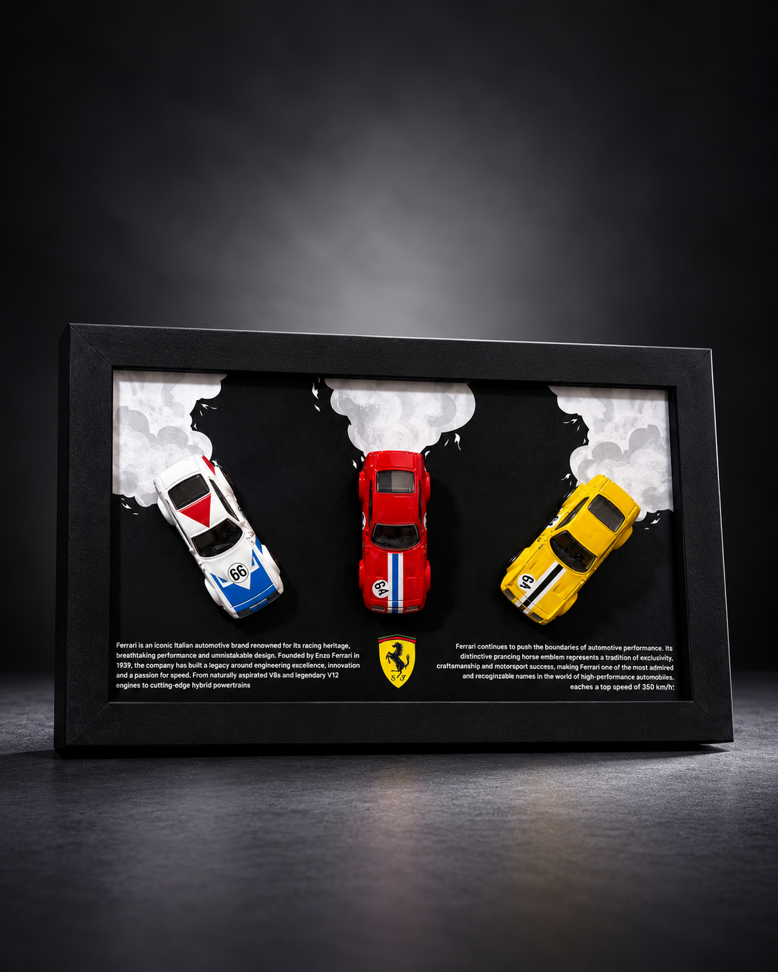 Ferrari Racing Triple Drive Birthday Frame Hamper