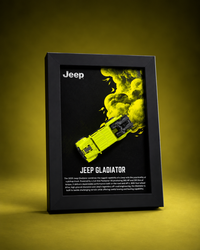 2020 Jeep Gladiator 3D Car Frame