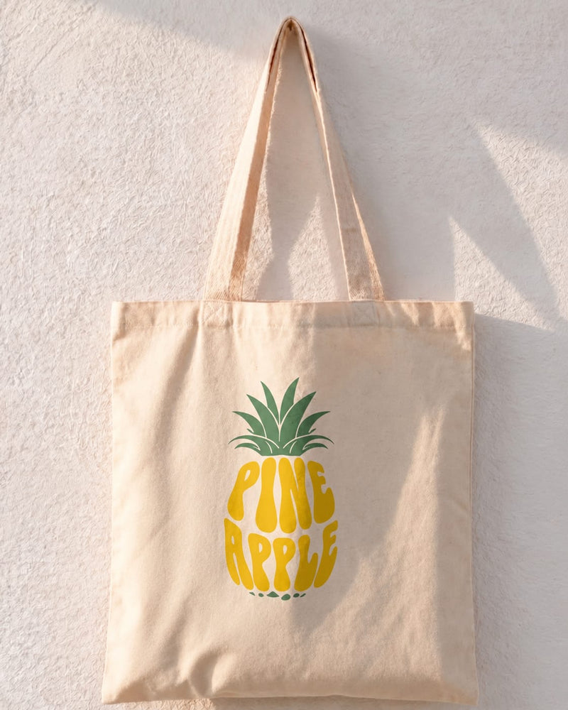 Pine Apple Fruit Tote Bag