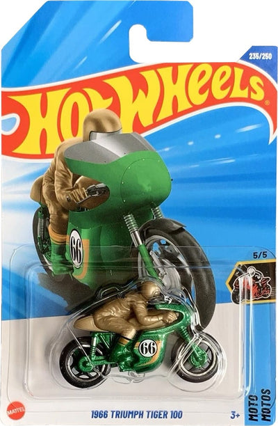Hot Wheels 2025 N Case Vehicle Exclusive Collection - Treasure Hunt 1966 Triumph Tiger 100