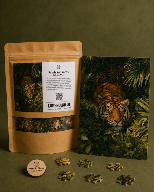 Earthbound #9 | 120 Piece A4 Wildlife Jigsaw