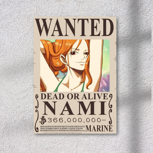 WANTED NAMI POSTER