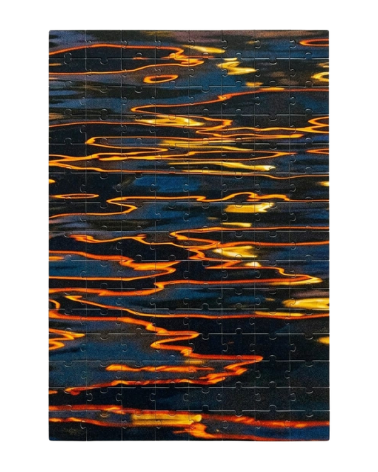 Disco Orange Art Puzzle (A4, 120 Pieces)