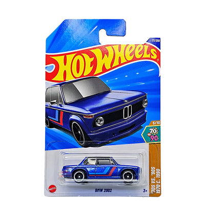 Hot Wheels 2025 BMW 2002 70s VS 90s Ages 3 and Up 77/250 (Blue)
