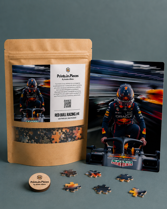 Red Bull Racing F1 Puzzle #4 — 120 Piece Motion Blur Cockpit
