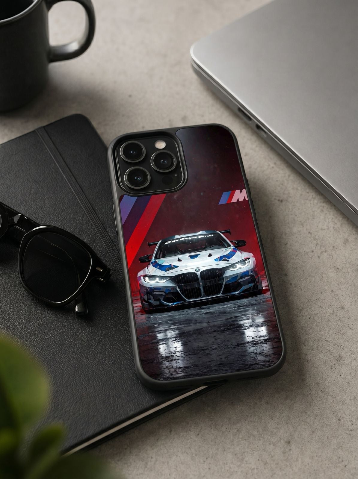 BMW M4 GT4 M Power Phone Case
