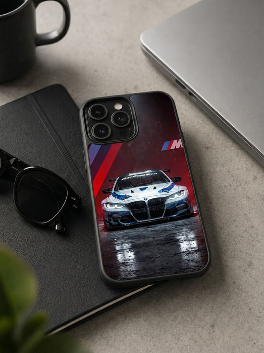 BMW M4 GT4 M Power Phone Case