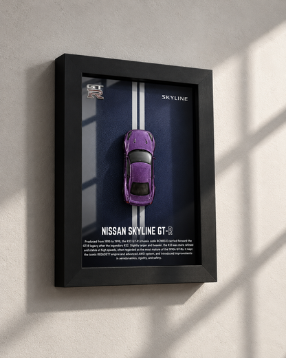 Nissan Skyline GT-R 3D Detachable Car Frame