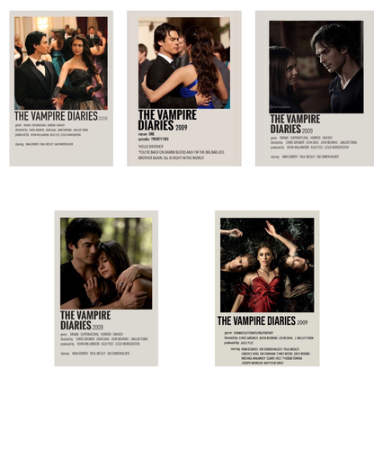 The Vampire Diaries Polaroid Collection